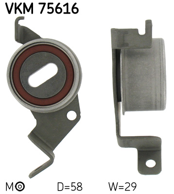 Tensioner Pulley, timing belt (Pulley side)  Art. VKM75616