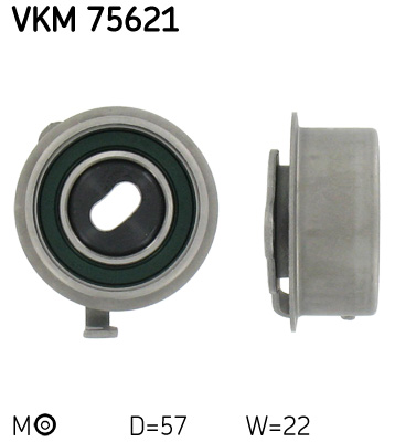 Tensioner Pulley, timing belt (Pulley side)  Art. VKM75621