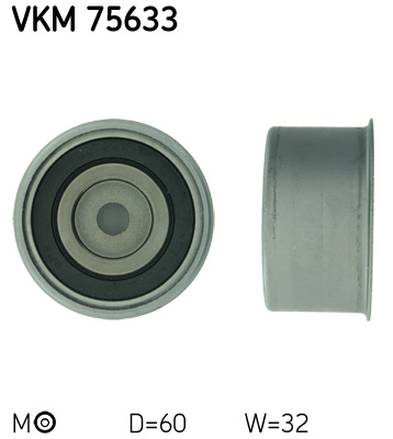 Tensioner Pulley, timing belt (Pulley side)  Art. VKM75633