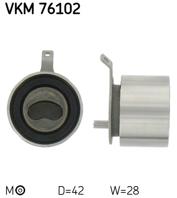 Tensioner Pulley, timing belt (Pulley side)  Art. VKM76102