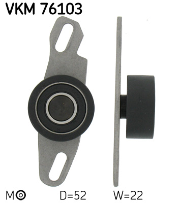 Tensioner Pulley, timing belt (Rear axle)  Art. VKM76103