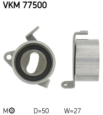 Tensioner Pulley, timing belt (Pulley side)  Art. VKM77500