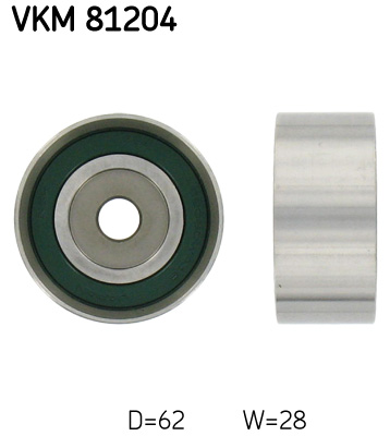 Deflection/Guide Pulley, timing belt (Pulley side)  Art. VKM81204