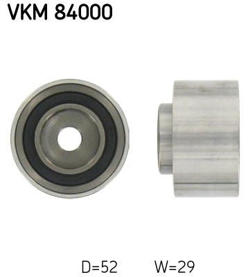 Deflection/Guide Pulley, timing belt (front axle both sides)  Art. VKM84000