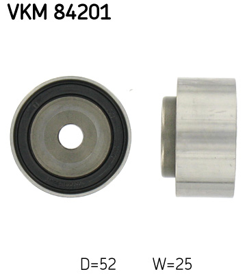 Deflection/Guide Pulley, timing belt (front axle both sides)  Art. VKM84201