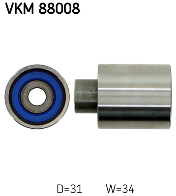 Deflection/Guide Pulley, timing belt (Pulley side)  Art. VKM88008