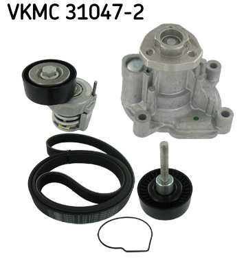 Water Pump + V-Ribbed Belt Kit  Art. VKMC310472