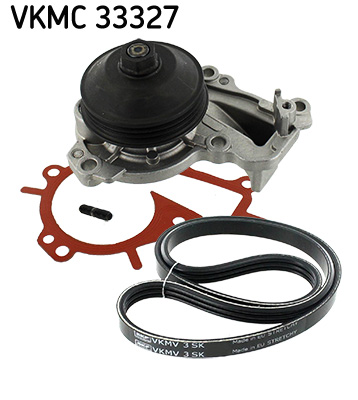 Water Pump + V-Ribbed Belt Kit  Art. VKMC33327