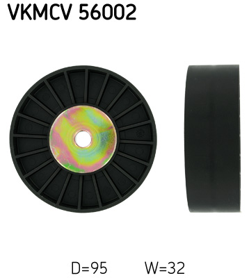 Guide roller, Multi-groove belt  Art. VKMCV56002