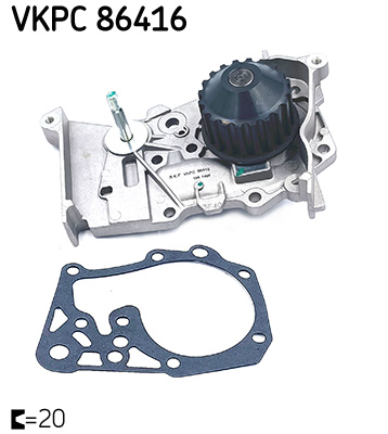 Water Pump, engine cooling  Art. VKPC86416