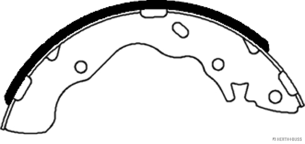 Brake Shoe Set (Rear axle)  Art. J3500528