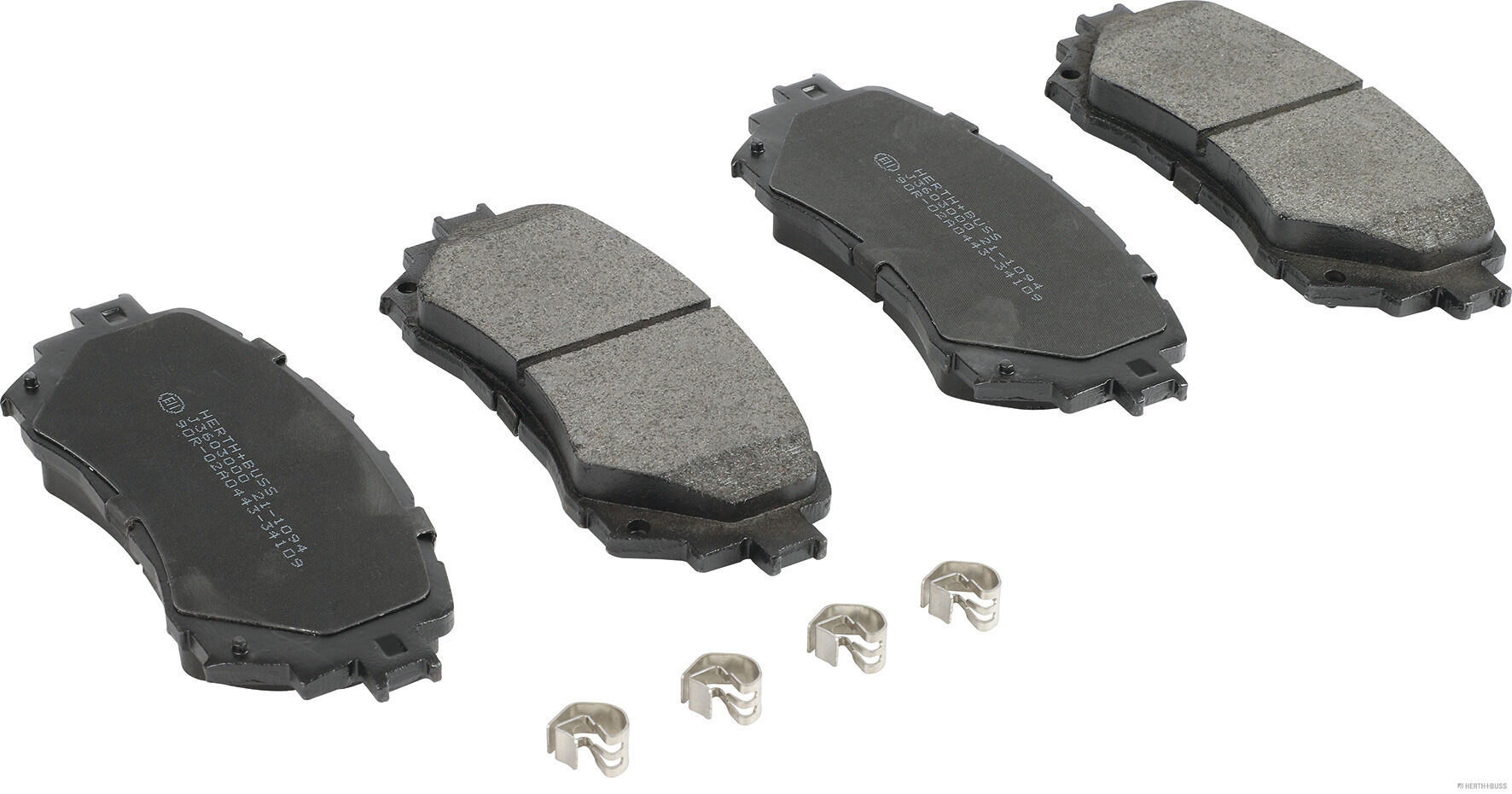 Brake Pad Set, disc brake (Front axle)  Art. J3603000