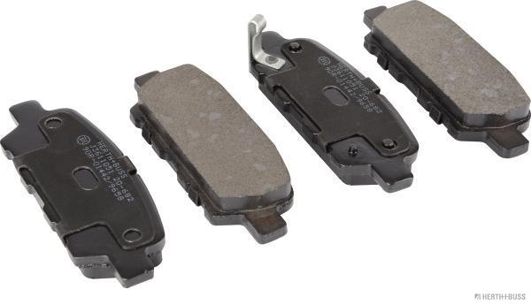 Brake Pad Set, disc brake (Rear axle)  Art. J3611051