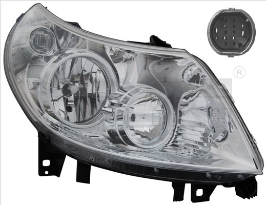 Headlight (Left)  Art. 2011334052