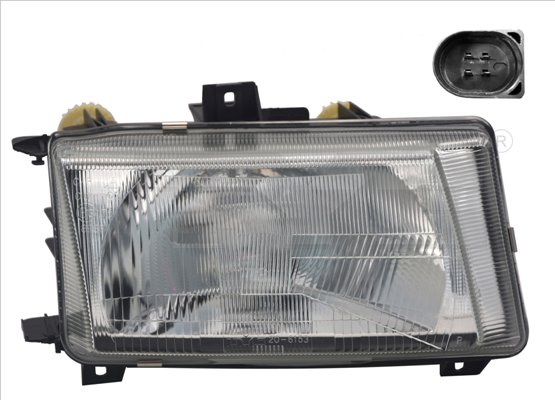 Headlight (Left)  Art. 206154152