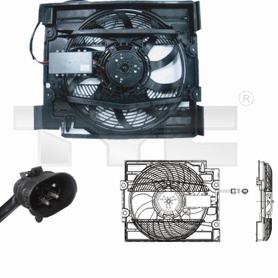 Fan, engine cooling  Art. 8030008