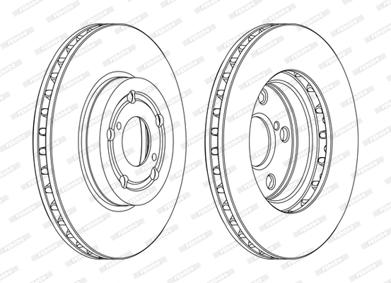 Brake Disc (Front axle)  Art. DDF1064C