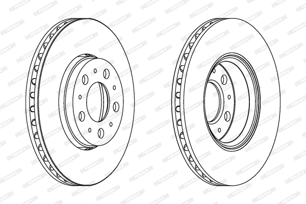 Brake Disc (Front axle)  Art. DDF1163C