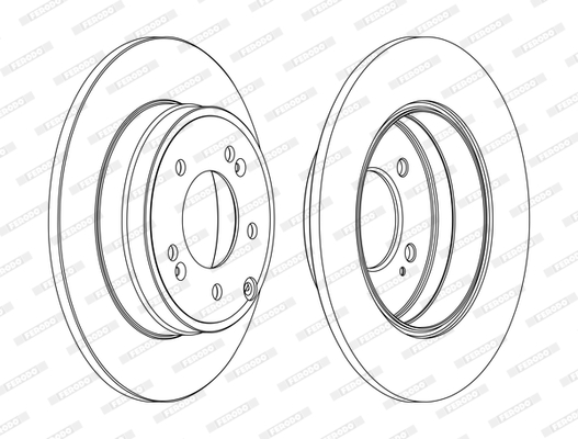 Brake Disc (Front axle)  Art. DDF1787C