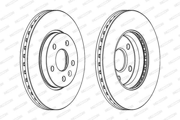 Brake Disc (Front axle)  Art. DDF1869C