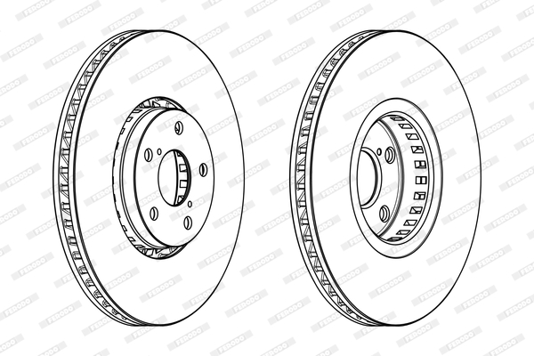 Brake Disc (Front axle, left)  Art. DDF1957LC1