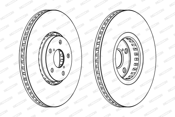 Brake Disc (Front axle, right)  Art. DDF1957RC1