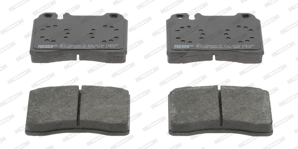 Brake Pad Set, disc brake (Front axle)  Art. FDB1037