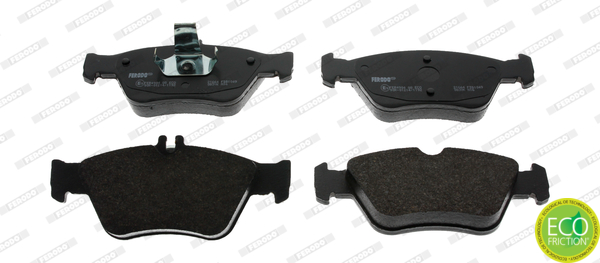 Brake Pad Set, disc brake (Front axle)  Art. FDB1049