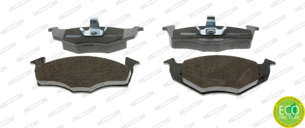 Brake Pad Set, disc brake (Front axle)  Art. FDB1054