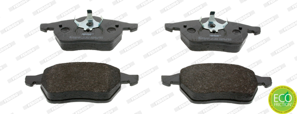 Brake Pad Set, disc brake (Front axle)  Art. FDB1055