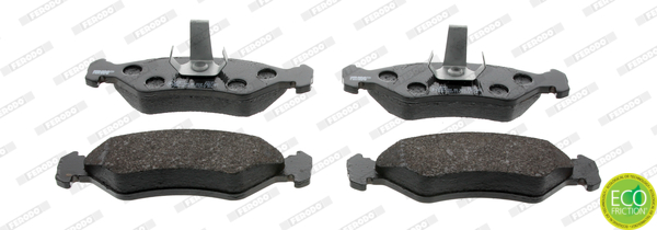 Brake Pad Set, disc brake (Front axle)  Art. FDB1082