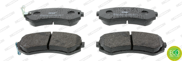 Brake Pad Set, disc brake (Front axle)  Art. FDB1166