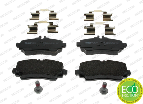 Brake Pad Set, disc brake (Front axle)  Art. FDB1303