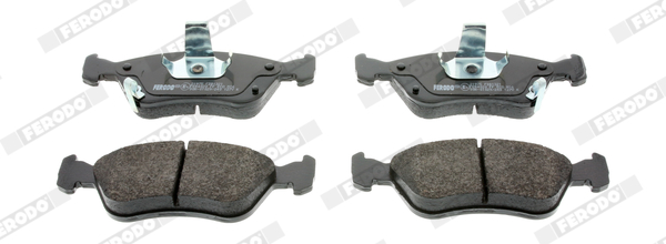 Brake Pad Set, disc brake (Front axle)  Art. FDB1321