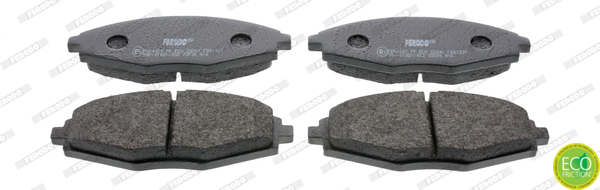 Brake Pad Set, disc brake (Front axle)  Art. FDB1337