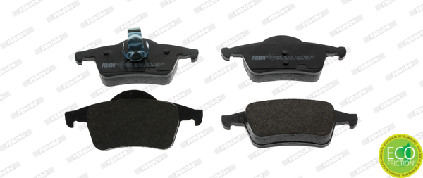 Brake Pad Set, disc brake (Rear axle)  Art. FDB1383