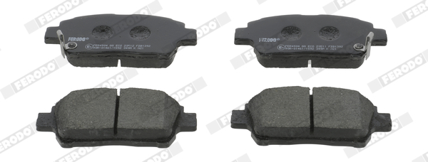 Brake Pad Set, disc brake (Front axle)  Art. FDB1392