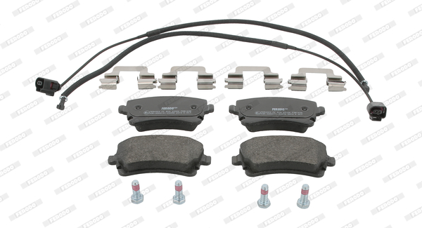 Brake Pad Set, disc brake (Rear axle)  Art. FDB1408