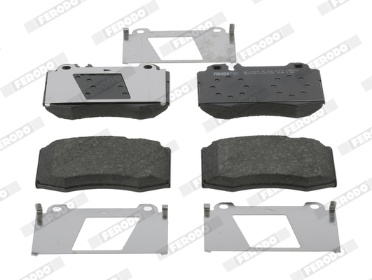 Brake Pad Set, disc brake (Front axle)  Art. FDB1426