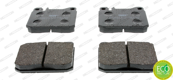 Brake Pad Set, disc brake (Front axle)  Art. FDB143