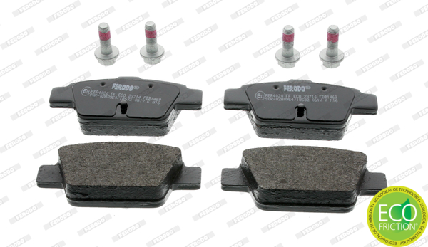 Brake Pad Set, disc brake (Rear axle)  Art. FDB1469