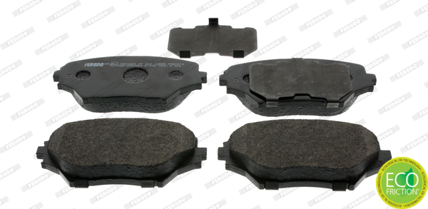 Brake Pad Set, disc brake (Front axle)  Art. FDB1514