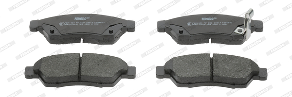 Brake Pad Set, disc brake (Front axle)  Art. FDB1533