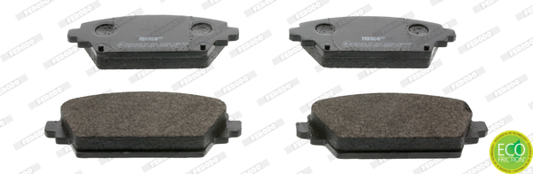 Brake Pad Set, disc brake (Front axle)  Art. FDB1580