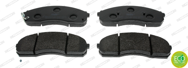 Brake Pad Set, disc brake (Front axle)  Art. FDB1595