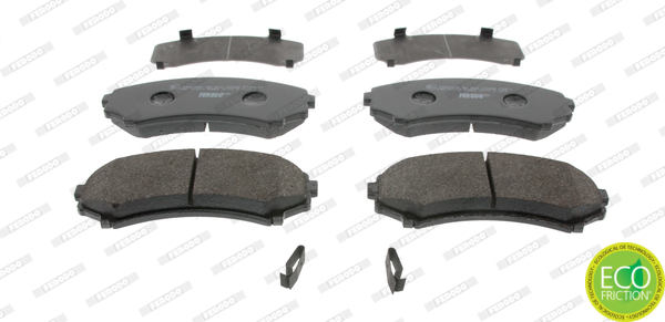 Brake Pad Set, disc brake (Front axle)  Art. FDB1603