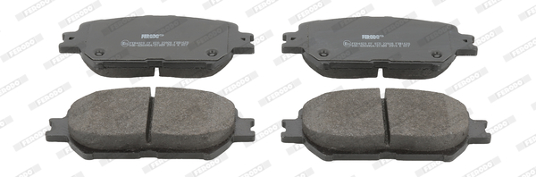 Brake Pad Set, disc brake (Front axle)  Art. FDB1620