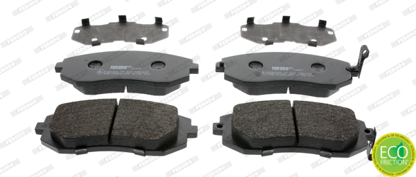 Brake Pad Set, disc brake (Front axle)  Art. FDB1639