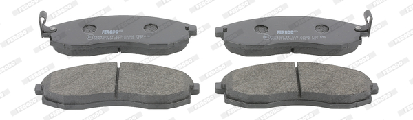 Brake Pad Set, disc brake (Front axle)  Art. FDB1646