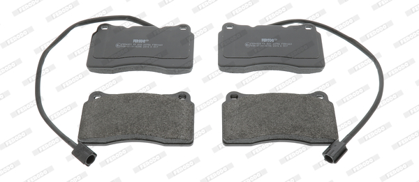 Brake Pad Set, disc brake (Front axle)  Art. FDB1663